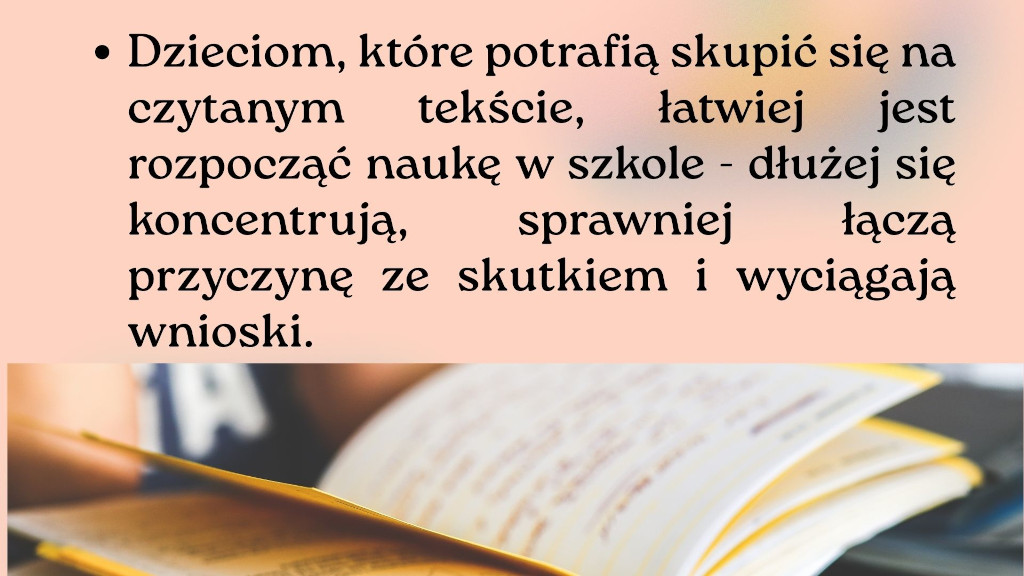 dlaczego czytanie książek jest ważne?